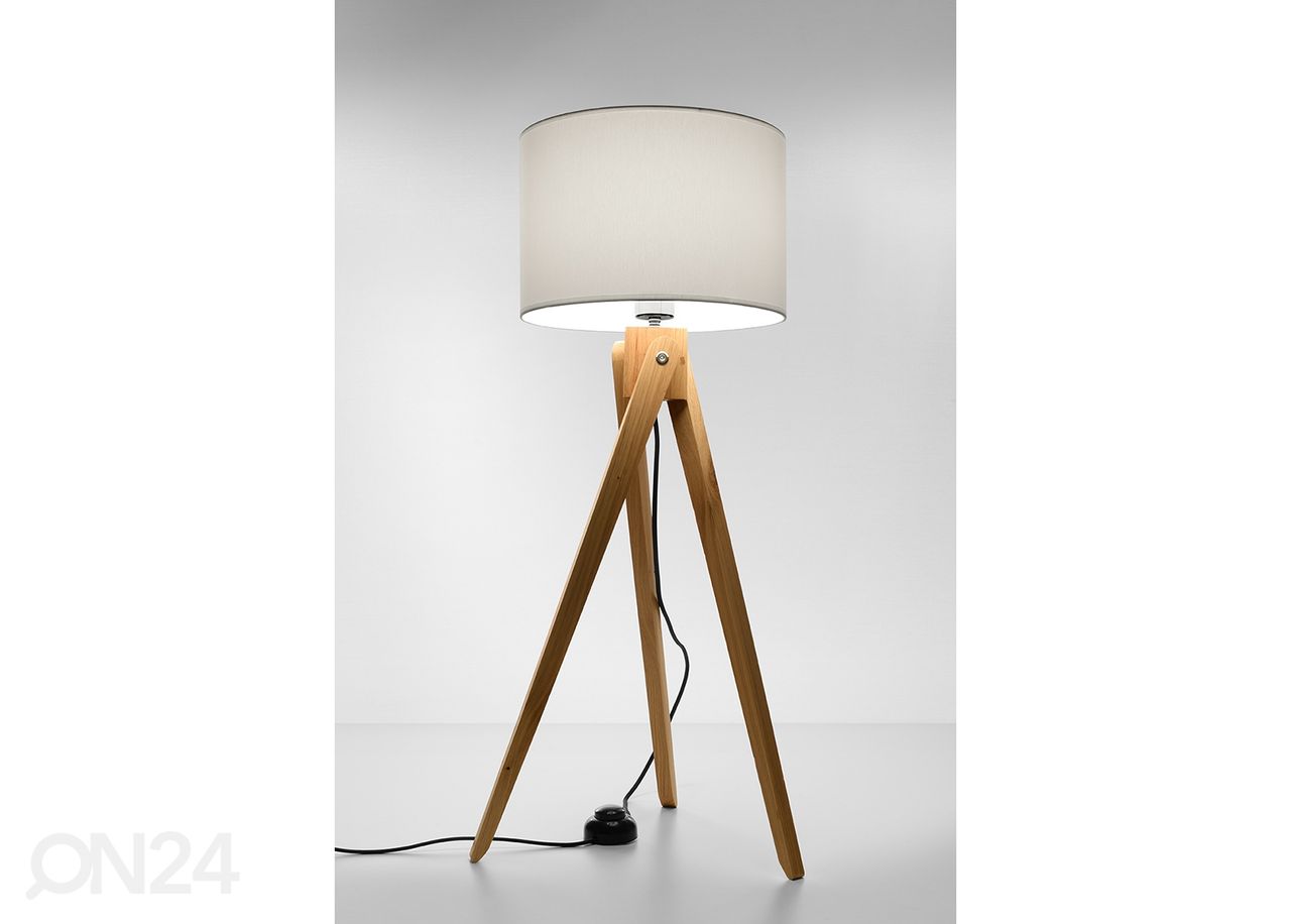 Lattiavalaisin Legno 1, puu/valkoinen kuvasuurennos