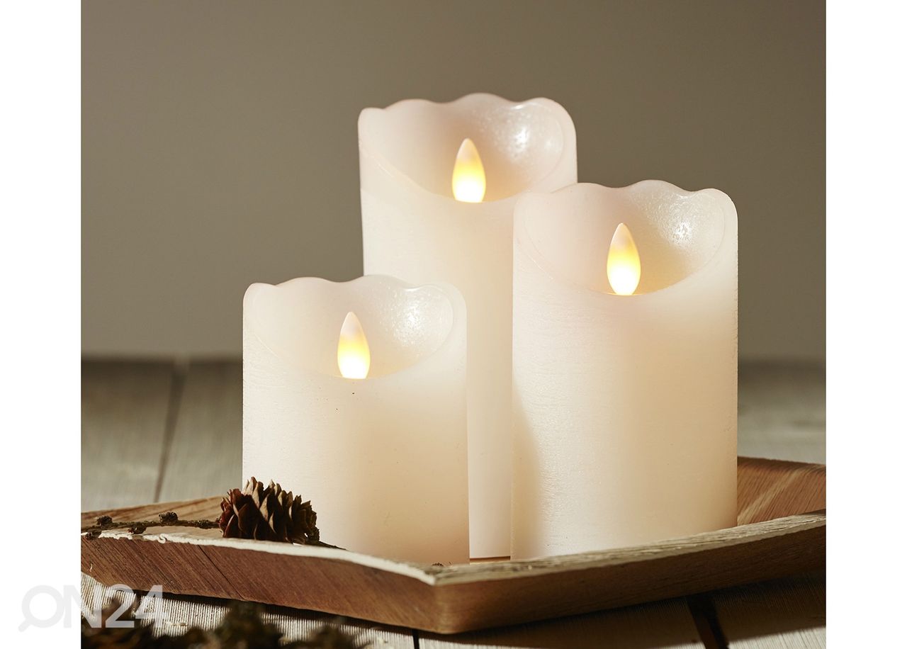 LED-kynttilä 15 cm kuvasuurennos