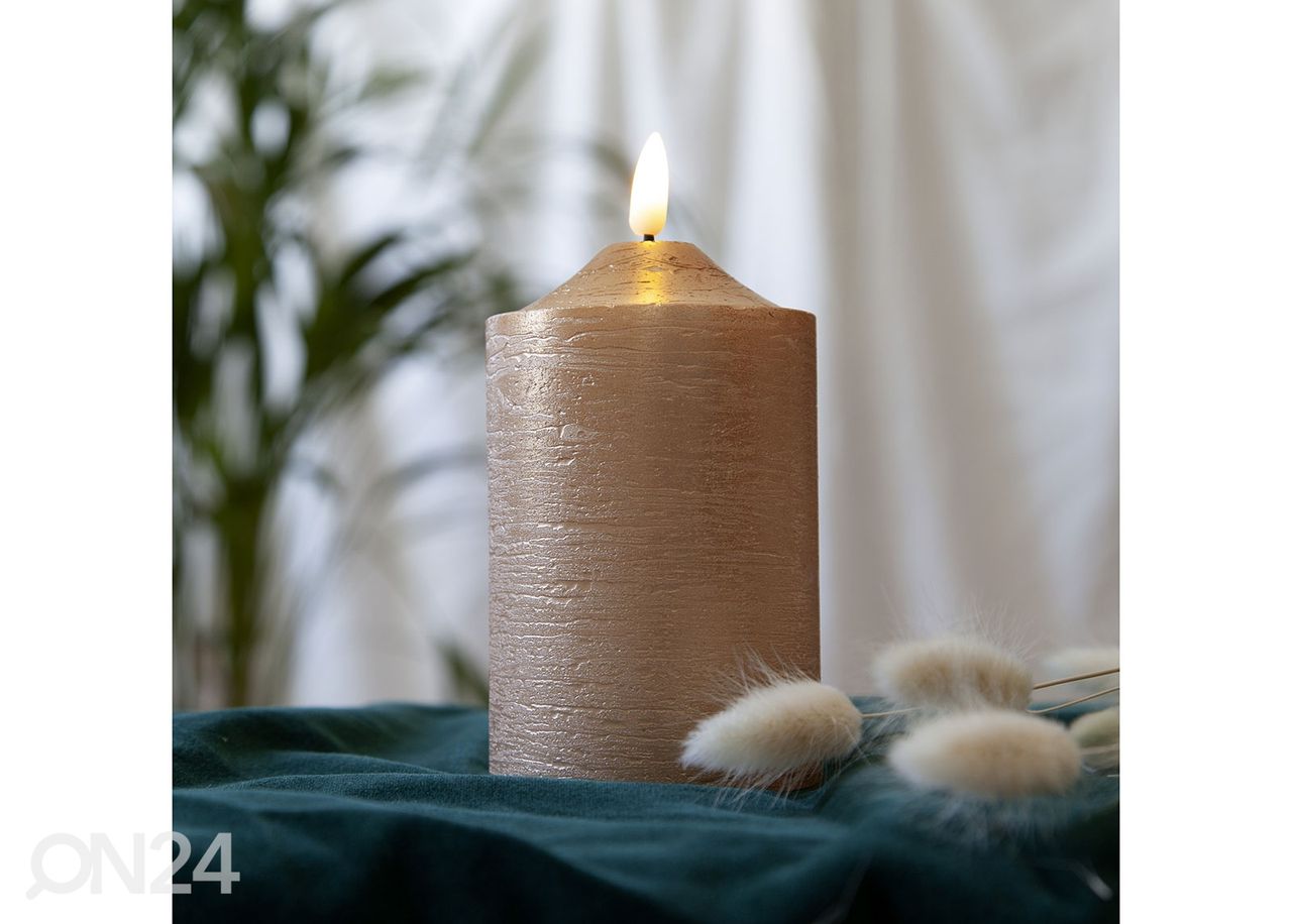 LED kynttilä Flamme, kullanvärinen kuvasuurennos