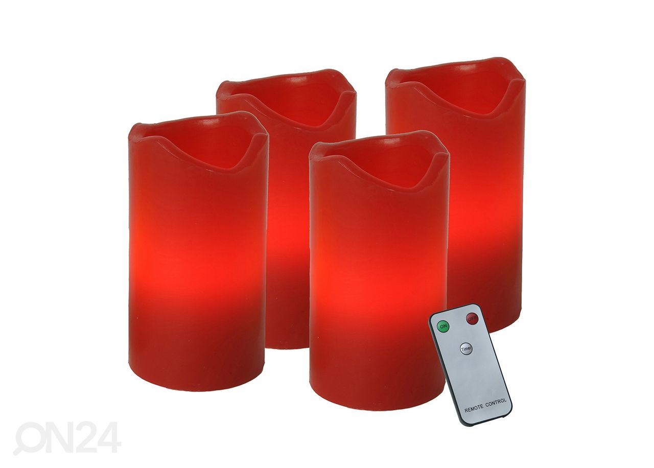 LED-kynttilät Adventti kuvasuurennos