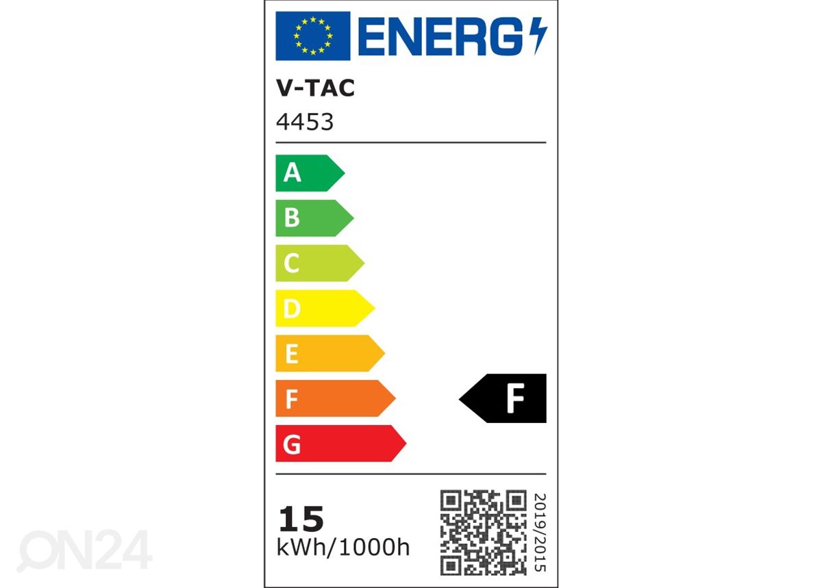 LED lamppu E27 A65 15 W, 2kpl kuvasuurennos