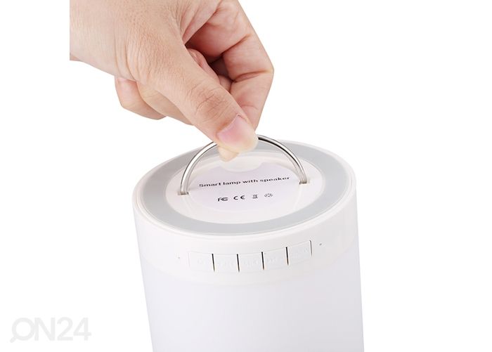 LED-pöytävalaisin Bluetooth kaiuttimella kuvasuurennos