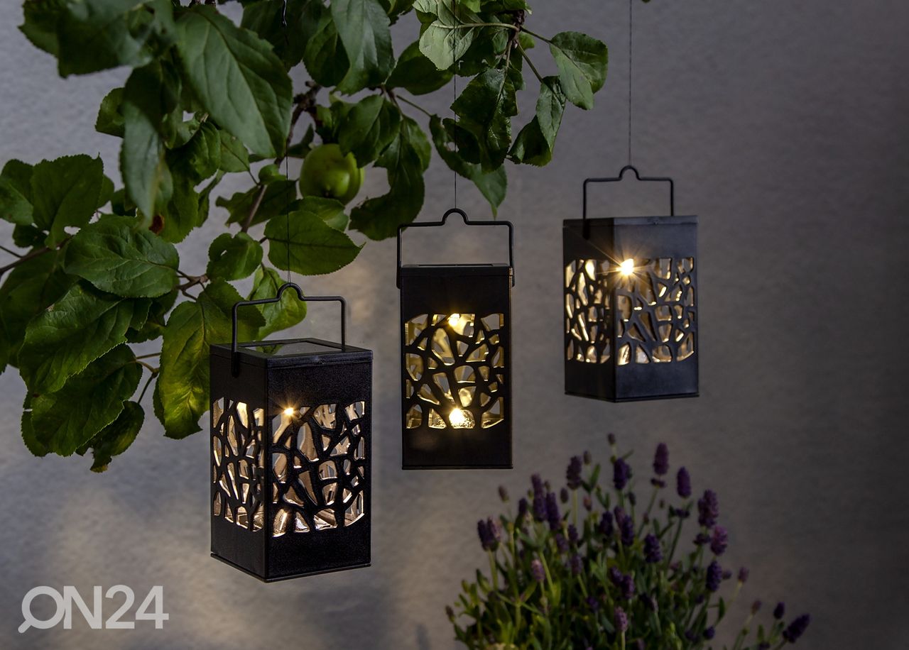 LED ulkovalaisin aurinkokennolla Izola Mini kuvasuurennos