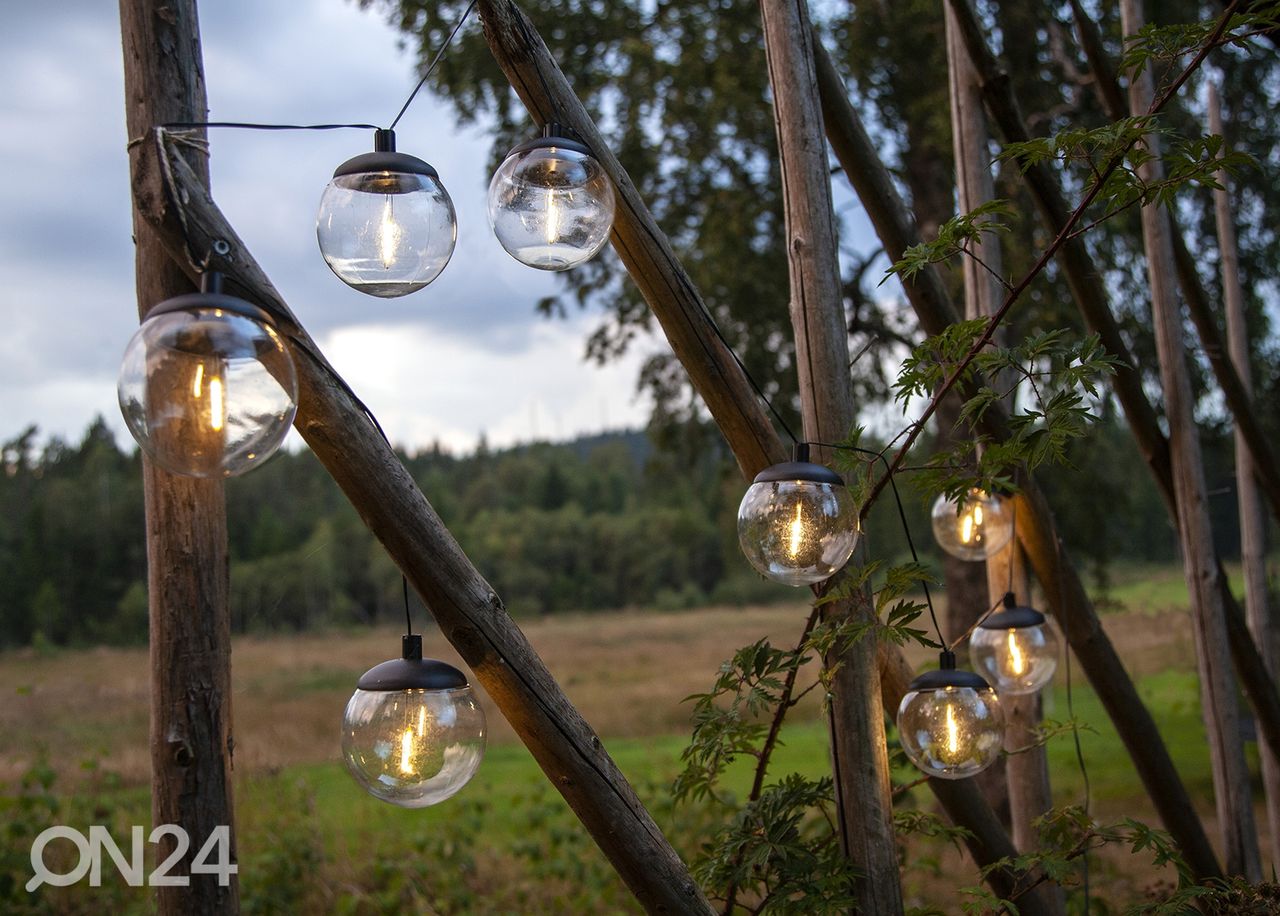 LED valonauha aurinkokennolla Globe kuvasuurennos