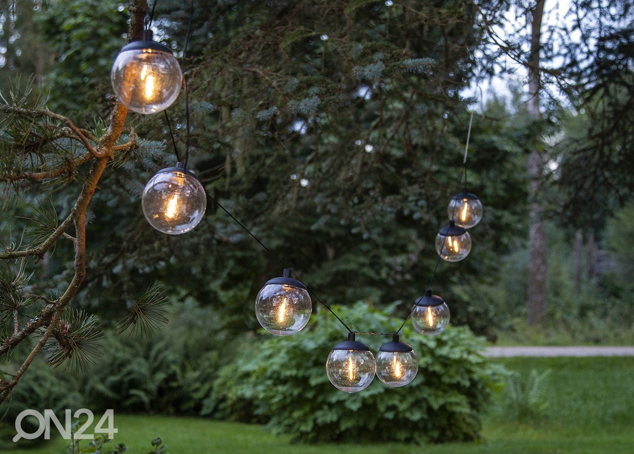 LED valonauha aurinkokennolla Globe kuvasuurennos