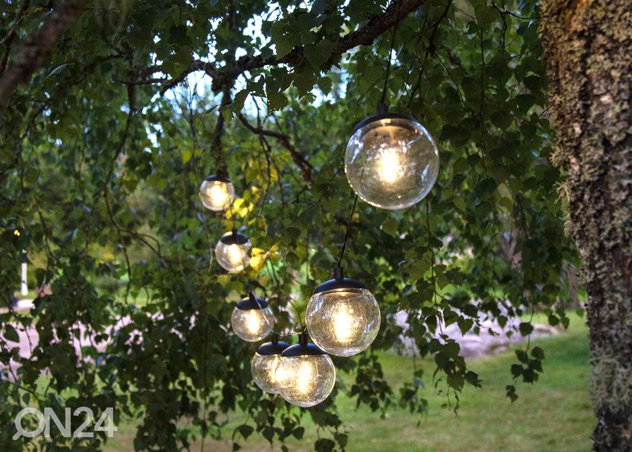 LED valonauha aurinkokennolla Globe kuvasuurennos