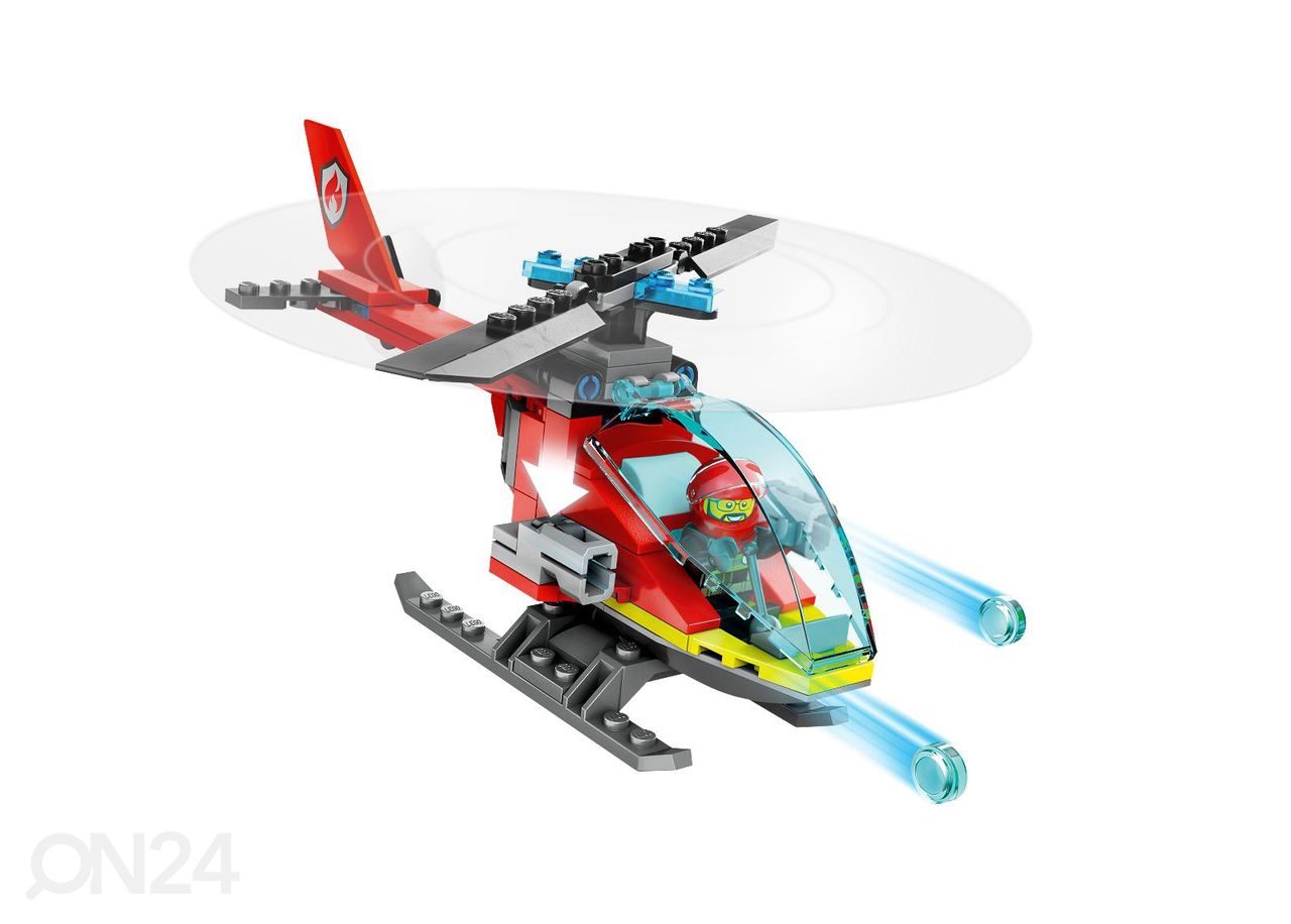 LEGO City Hälytysajoneuvojen päämaja kuvasuurennos