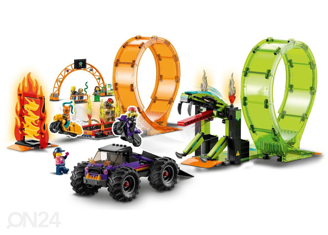 LEGO City Kahden silmukan stunttishow’n areena kuvasuurennos