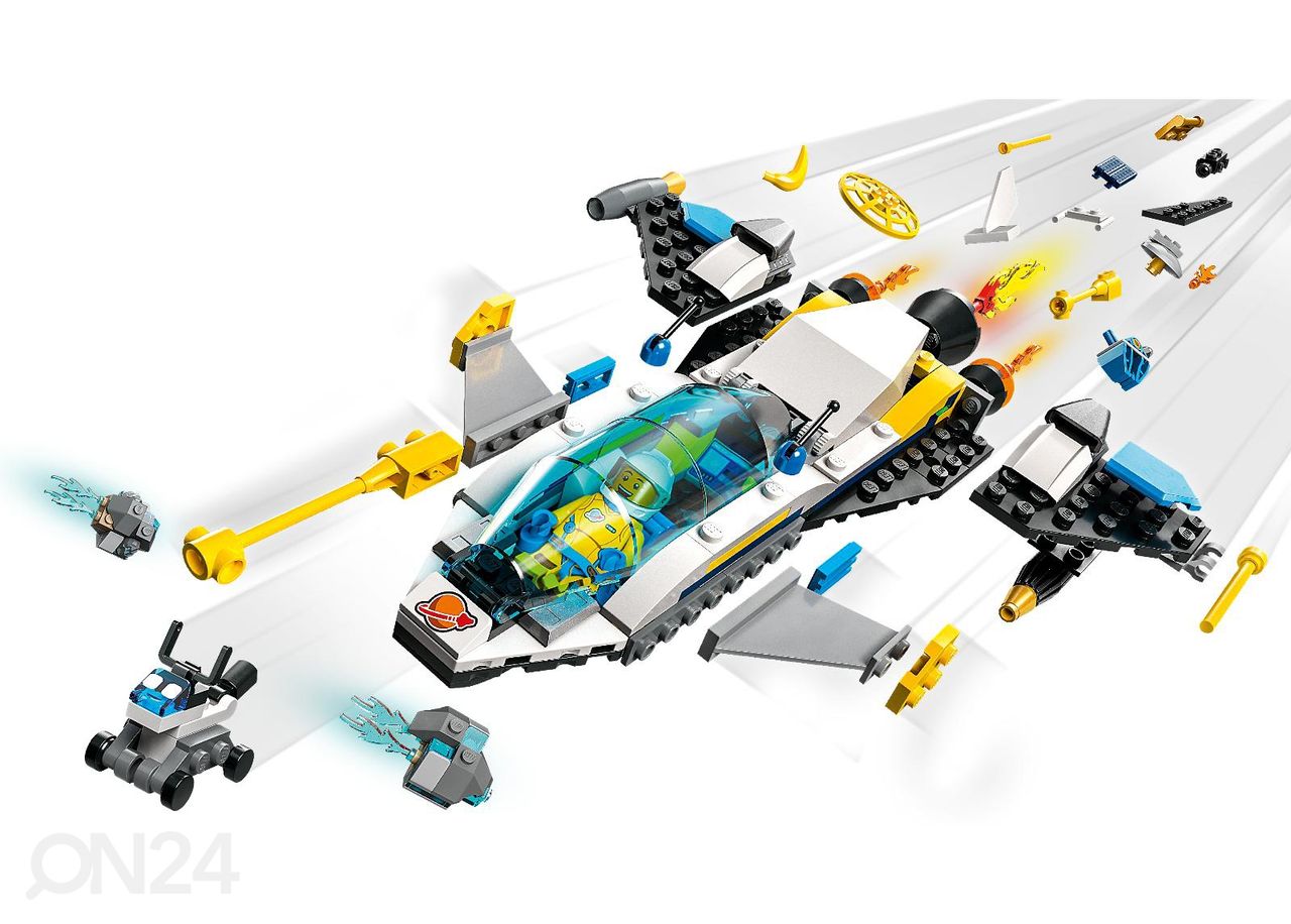 LEGO City Mars-avaruusaluksen tutkimuslennot kuvasuurennos