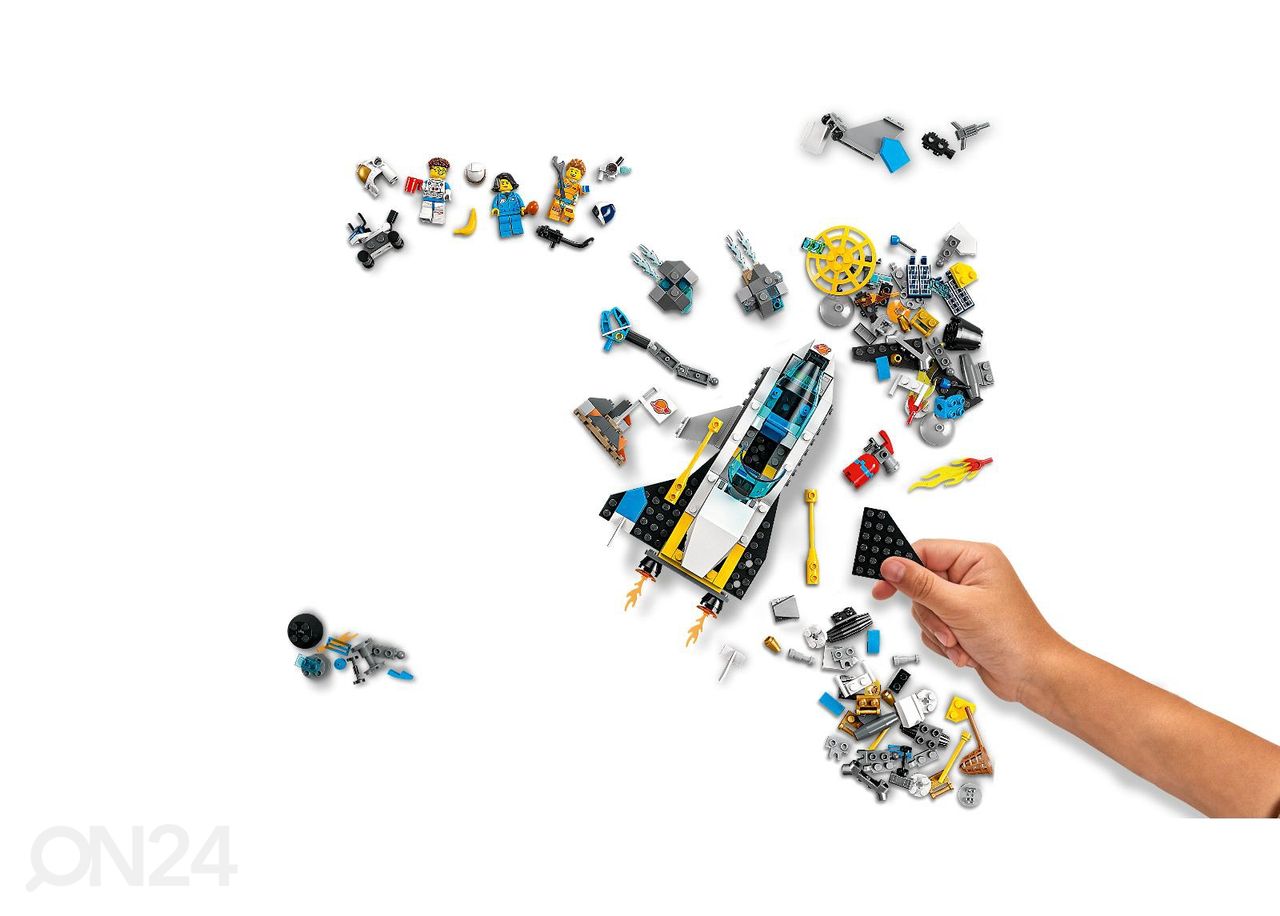 LEGO City Mars-avaruusaluksen tutkimuslennot kuvasuurennos