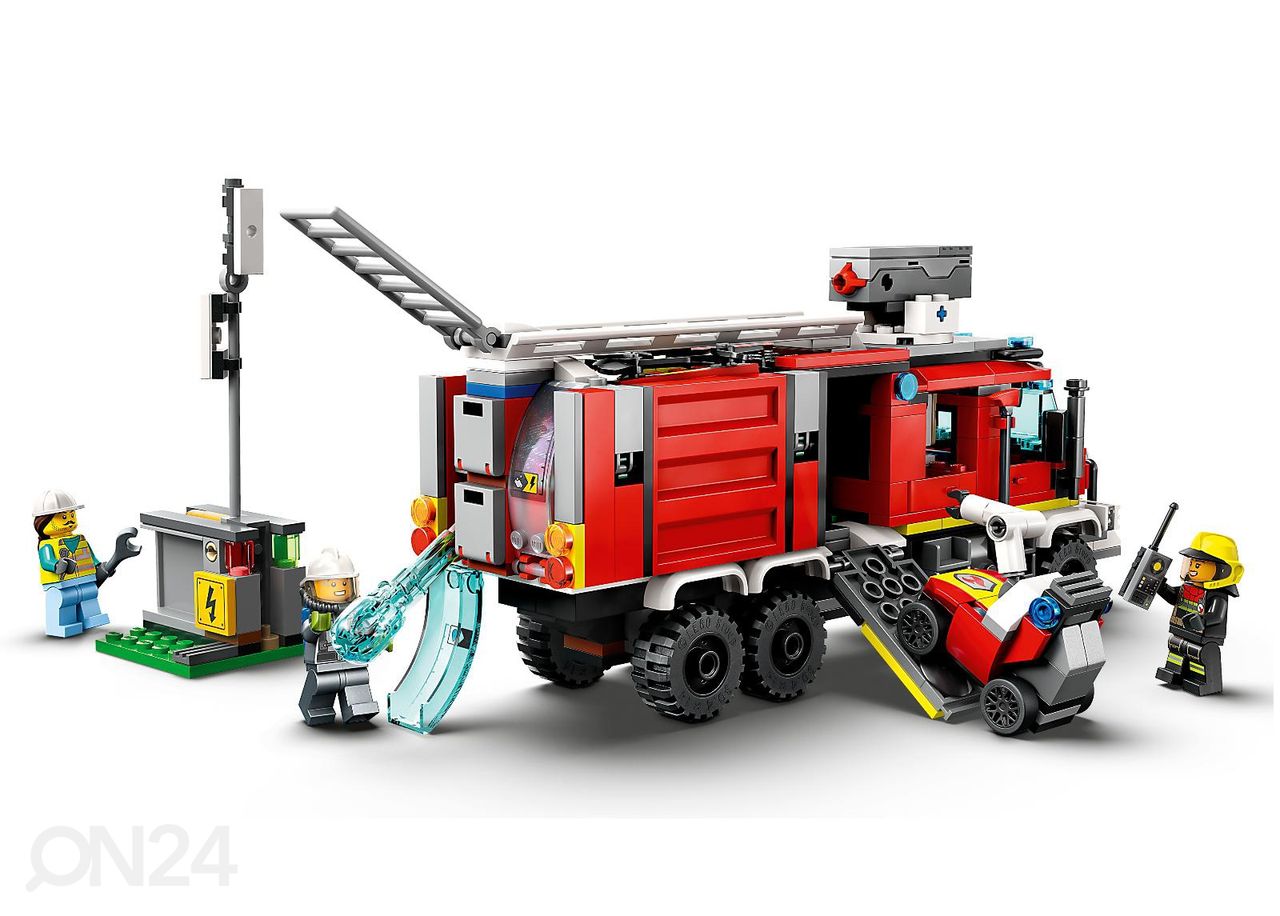LEGO City Paloesimiehen paloauto kuvasuurennos