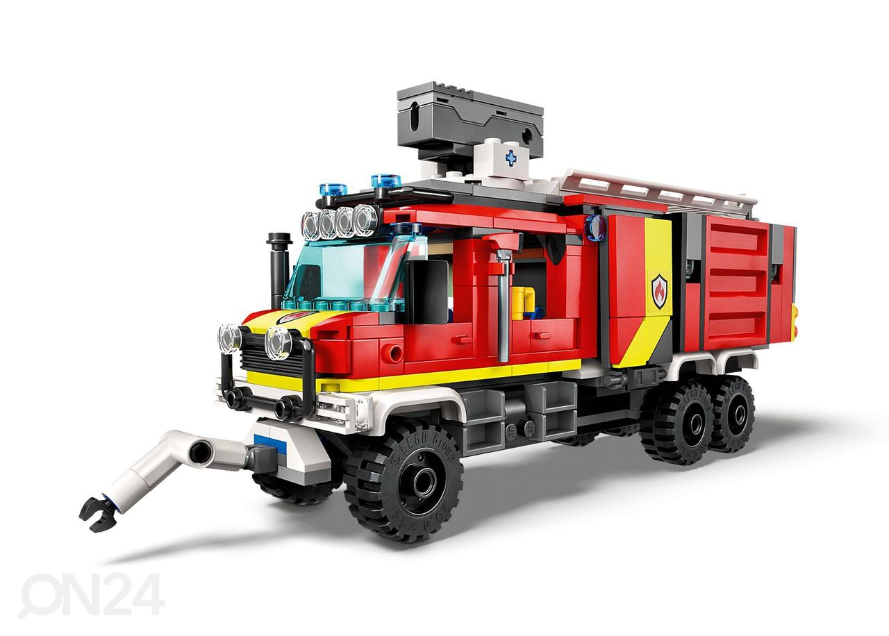 LEGO City Paloesimiehen paloauto kuvasuurennos