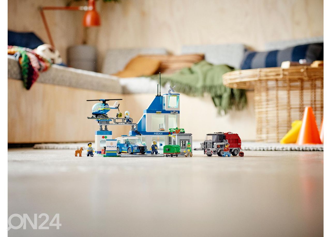 LEGO City poliisiasema kuvasuurennos