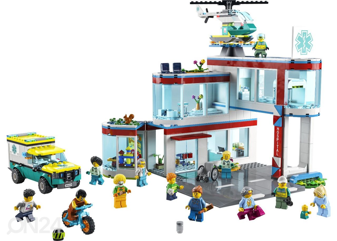 LEGO City Sairaala kuvasuurennos