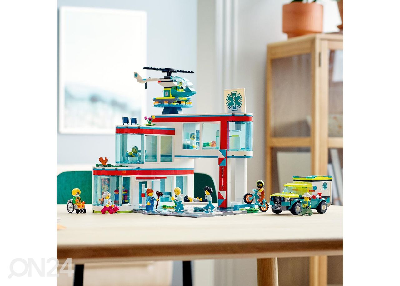 LEGO City Sairaala kuvasuurennos