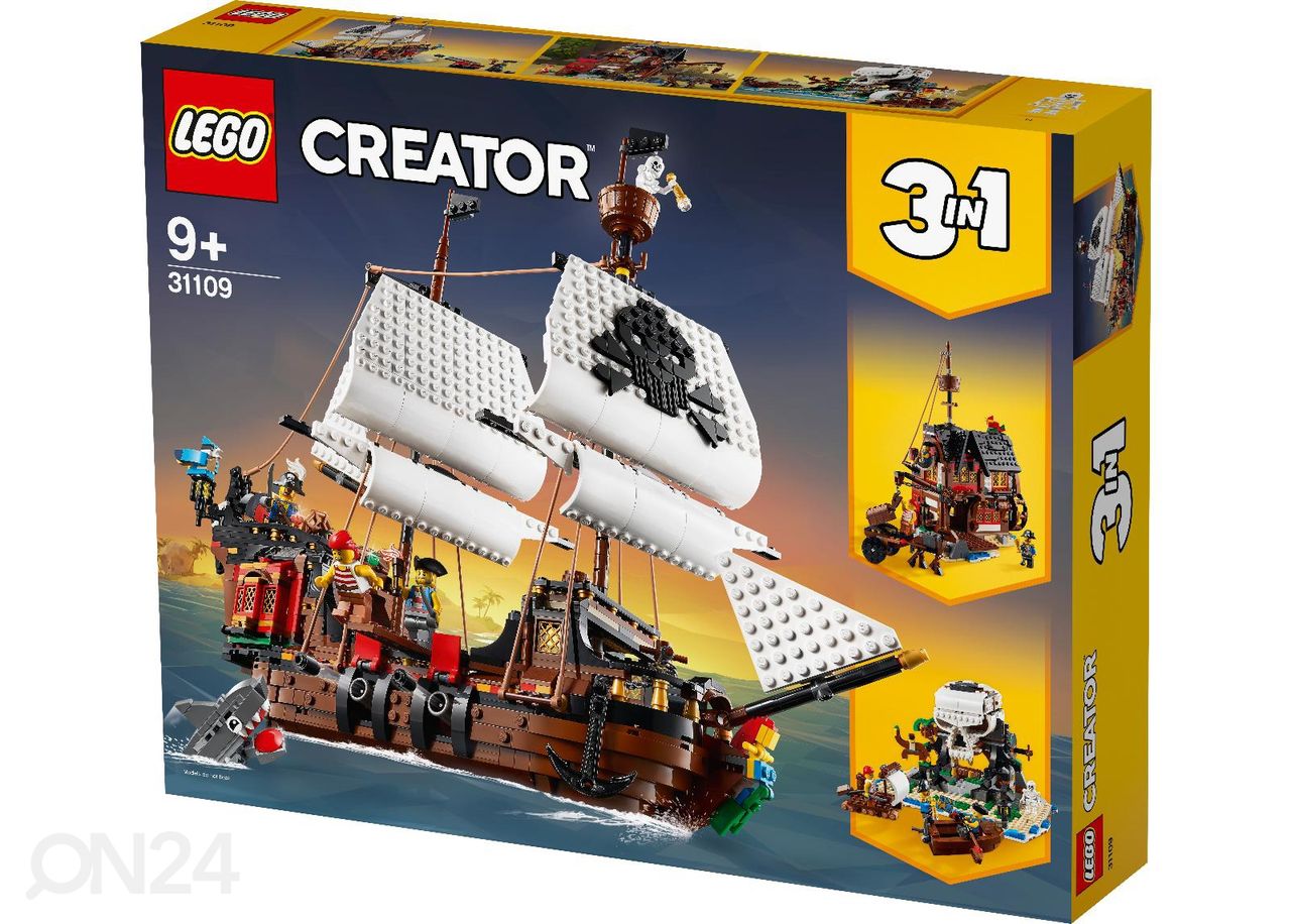 LEGO Creator Merirosvolaiva kuvasuurennos