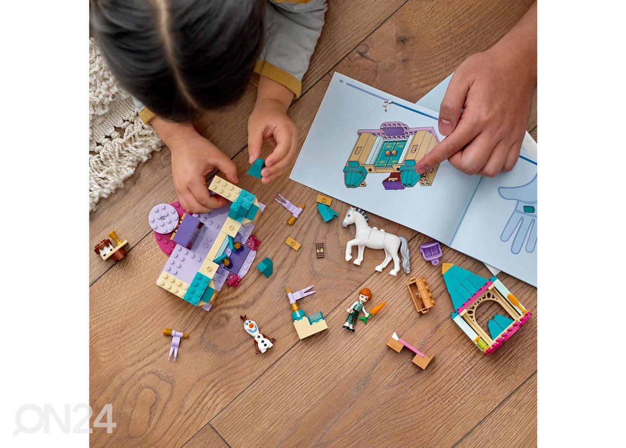LEGO Disney Annan ja Olafin leikit linnassa kuvasuurennos