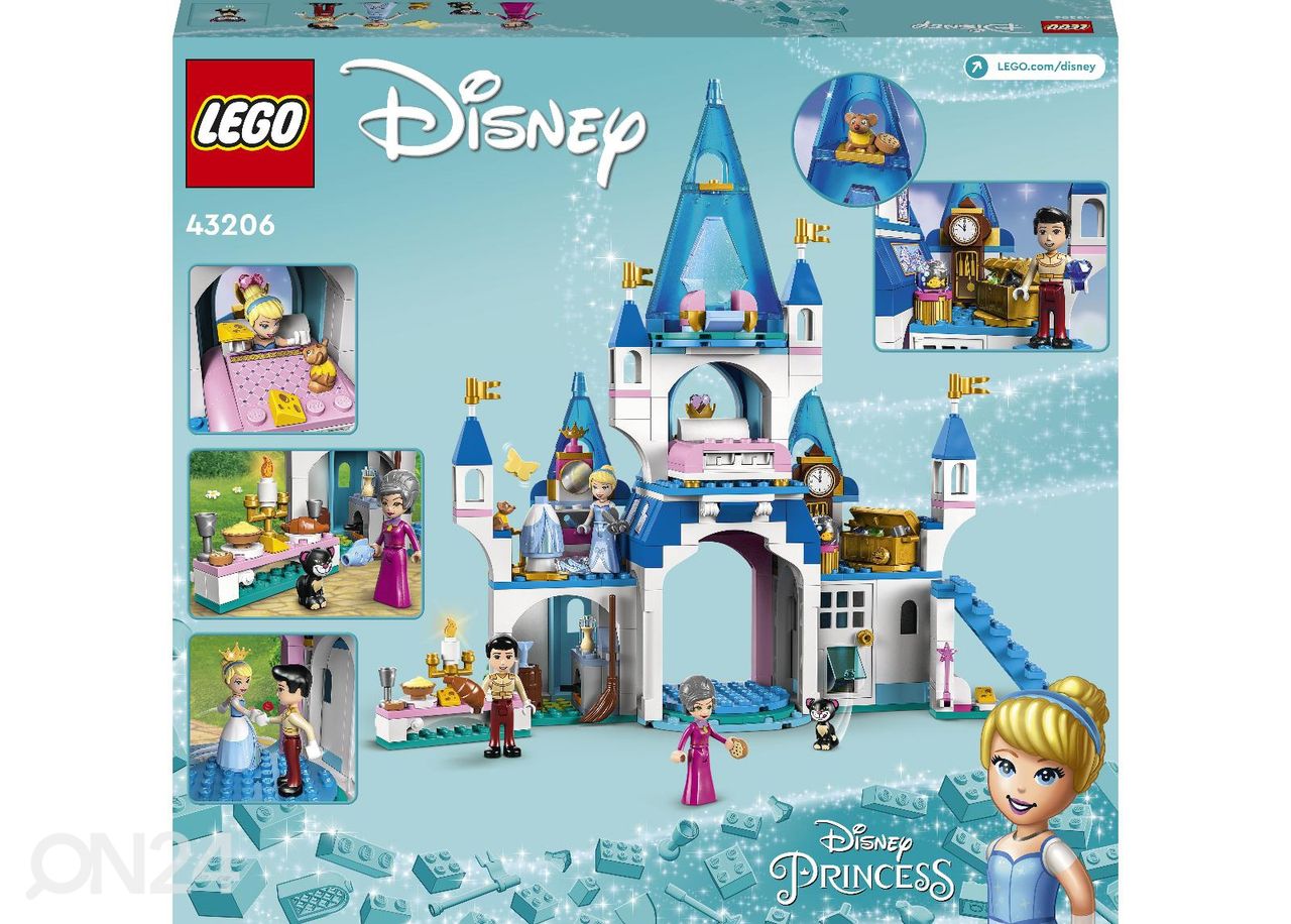 LEGO Disney Tuhkimon ja prinssi Uljaan linna kuvasuurennos