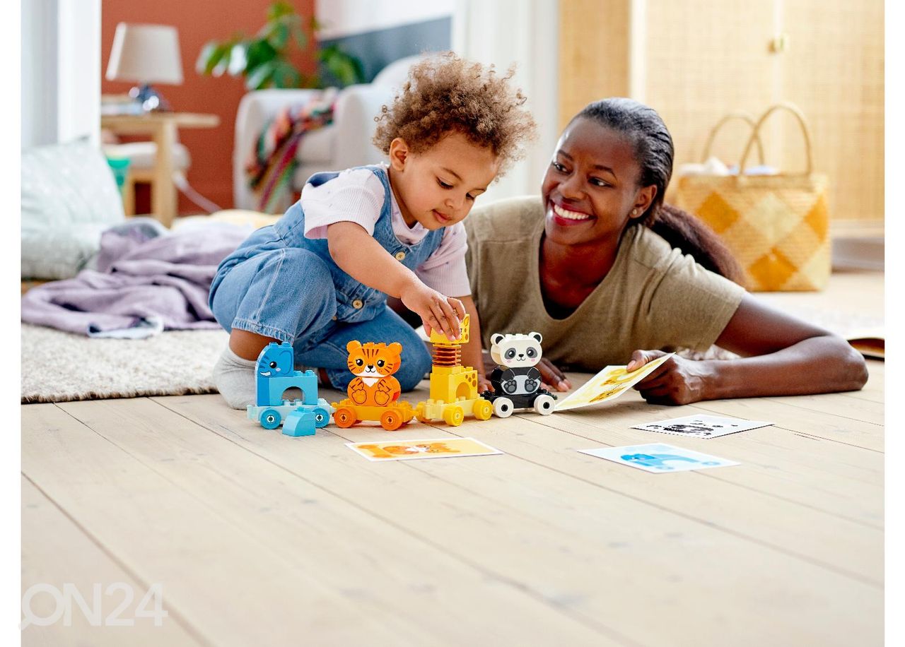 LEGO DUPLO Eläinjuna kuvasuurennos