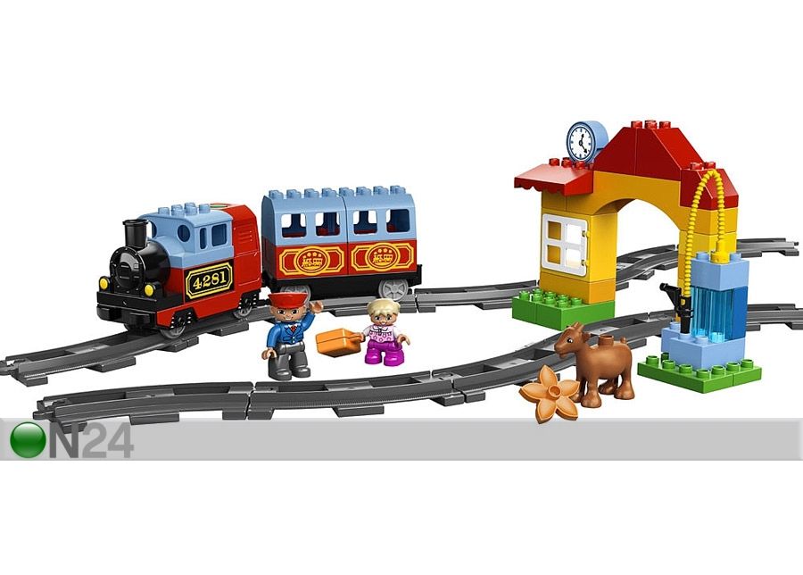 LEGO DUPLO ensimmäinen junaratapakkaus kuvasuurennos