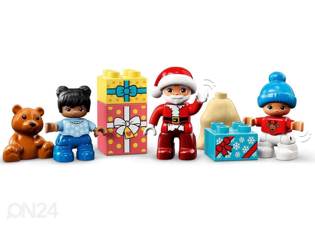 LEGO DUPLO Jouluppukin piparkakkutalo kuvasuurennos
