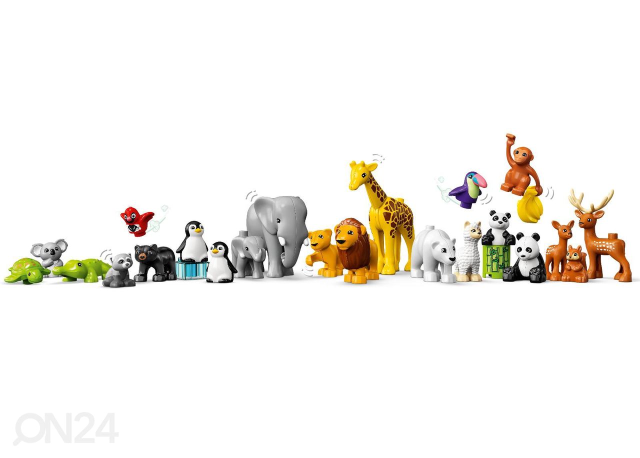 LEGO DUPLO Maailman villeläimet kuvasuurennos