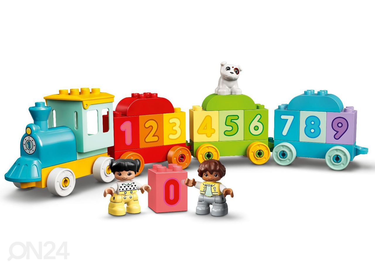 LEGO DUPLO Numerojuna kuvasuurennos