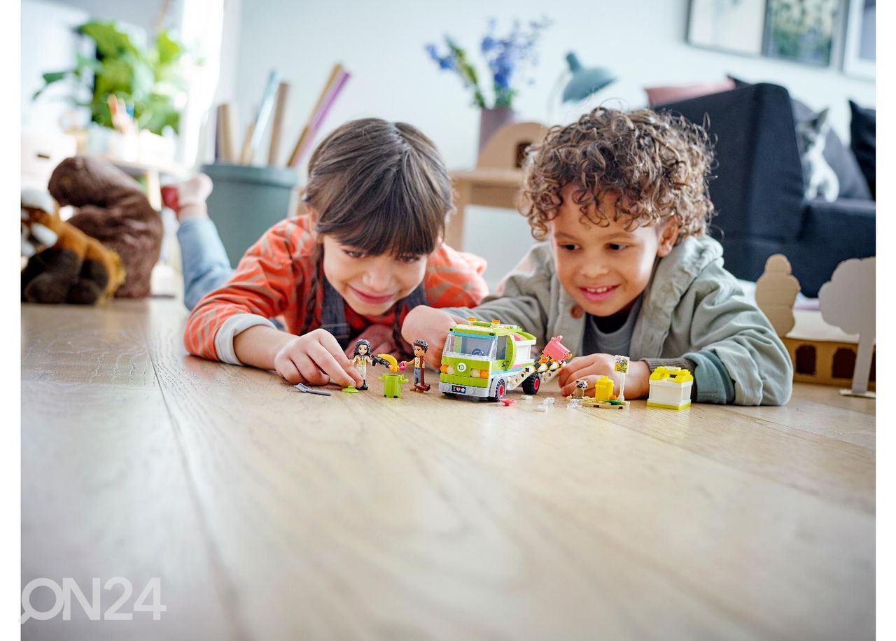 LEGO Friends Kierrätyskuorma-auto kuvasuurennos