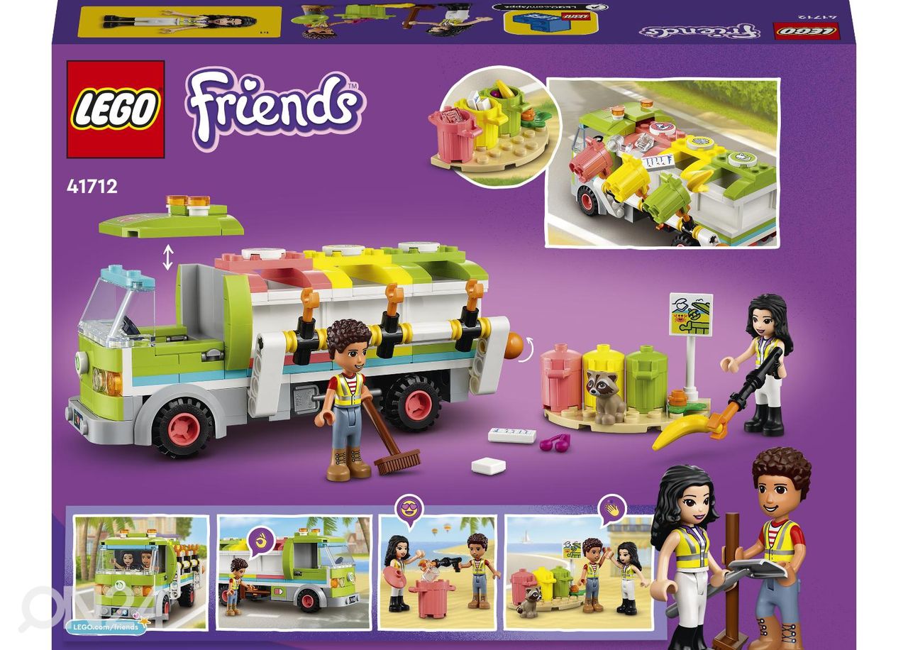 LEGO Friends Kierrätyskuorma-auto kuvasuurennos
