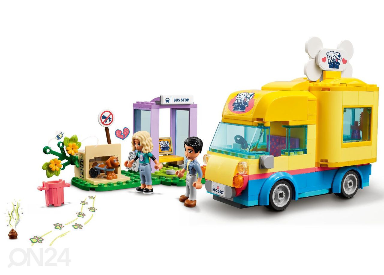 LEGO Friends Koirien pelastusauto kuvasuurennos