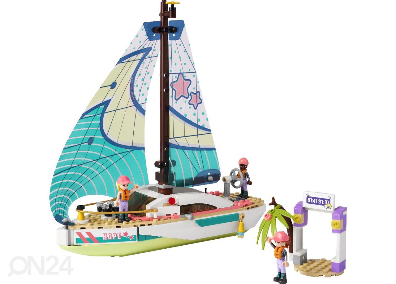 LEGO Friends Stephanien purjehdusseikkailu kuvasuurennos
