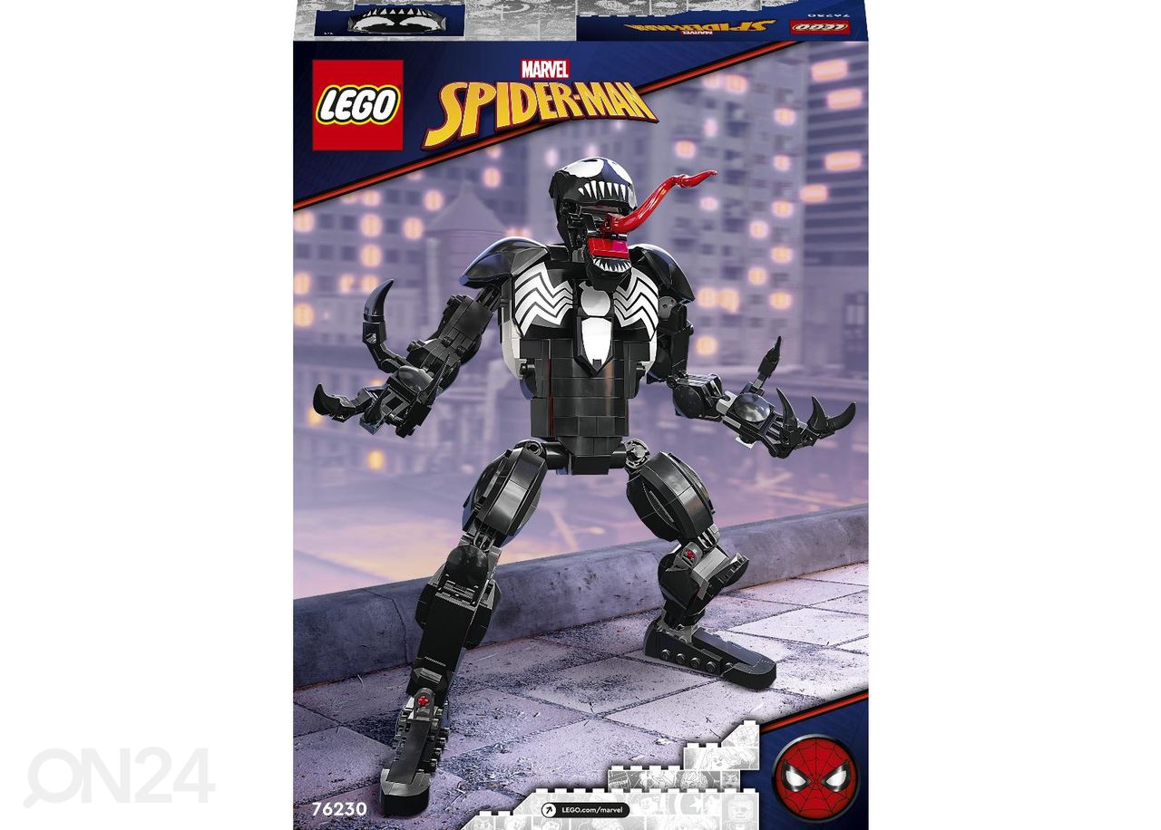 LEGO Marvel Venom hahmo kuvasuurennos