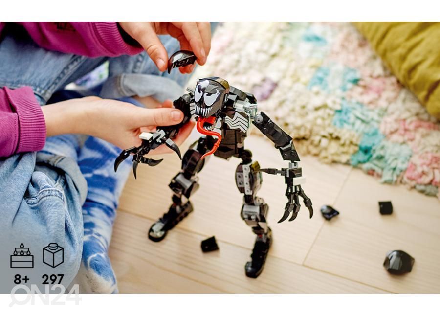 LEGO Marvel Venom hahmo kuvasuurennos