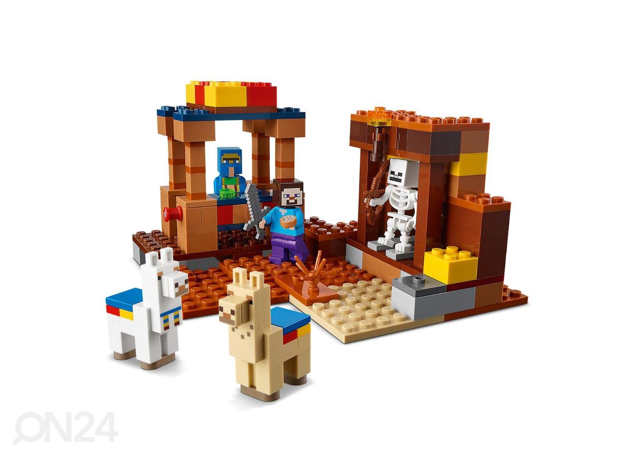 LEGO Minecraft Kauppa-asema kuvasuurennos