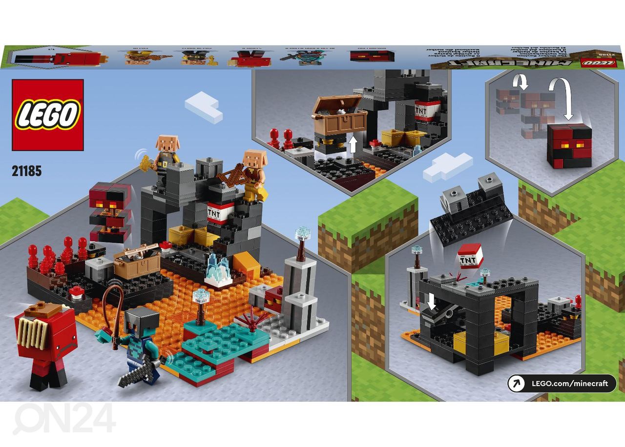 LEGO Minecraft Nether Bastion kuvasuurennos