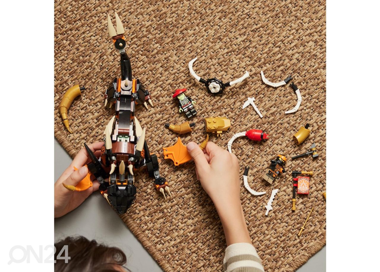 LEGO Ninjago Cole maalohikäärme Evo kuvasuurennos