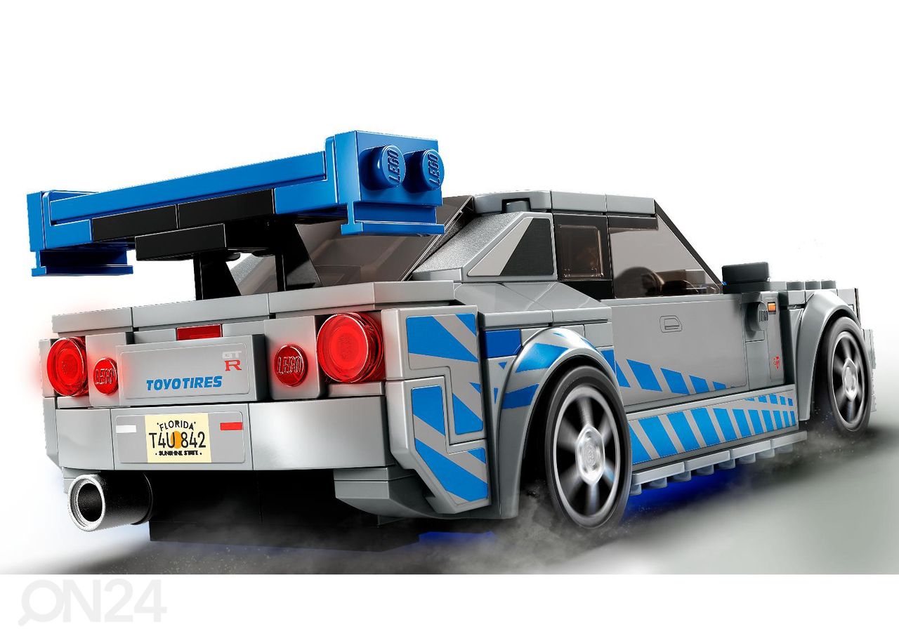LEGO Speed Champions 2 Fast 2 Furious Nissan Skyline GT-R (R34) kuvasuurennos
