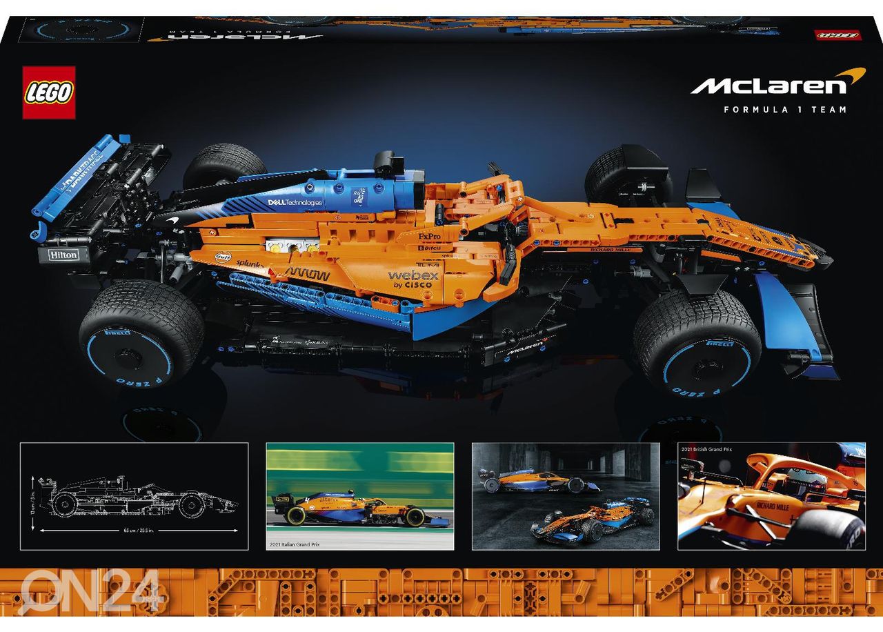 LEGO TECHNIC Formula 1 McLaren kuvasuurennos