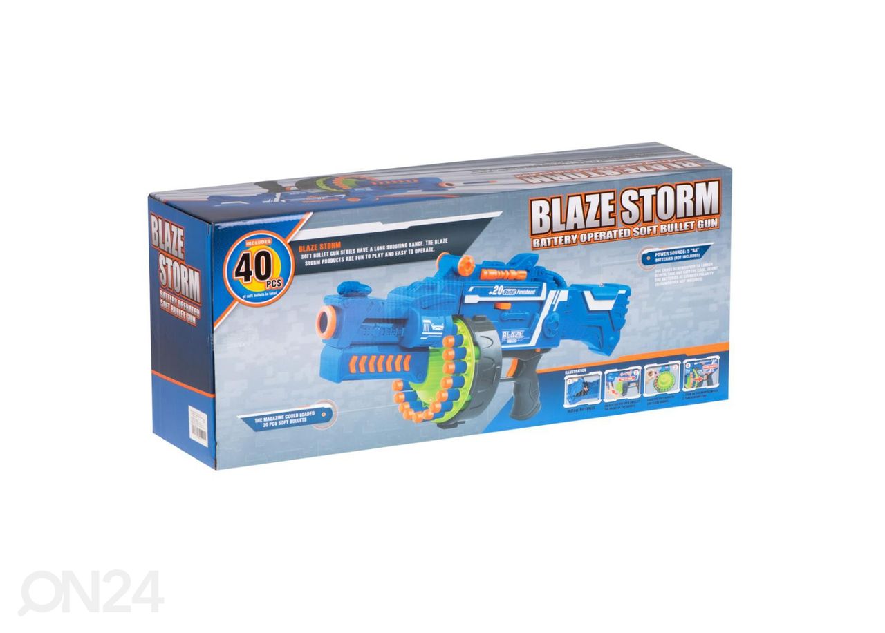 Leikkipyssy Blaze Storm + 40 nuolta kuvasuurennos