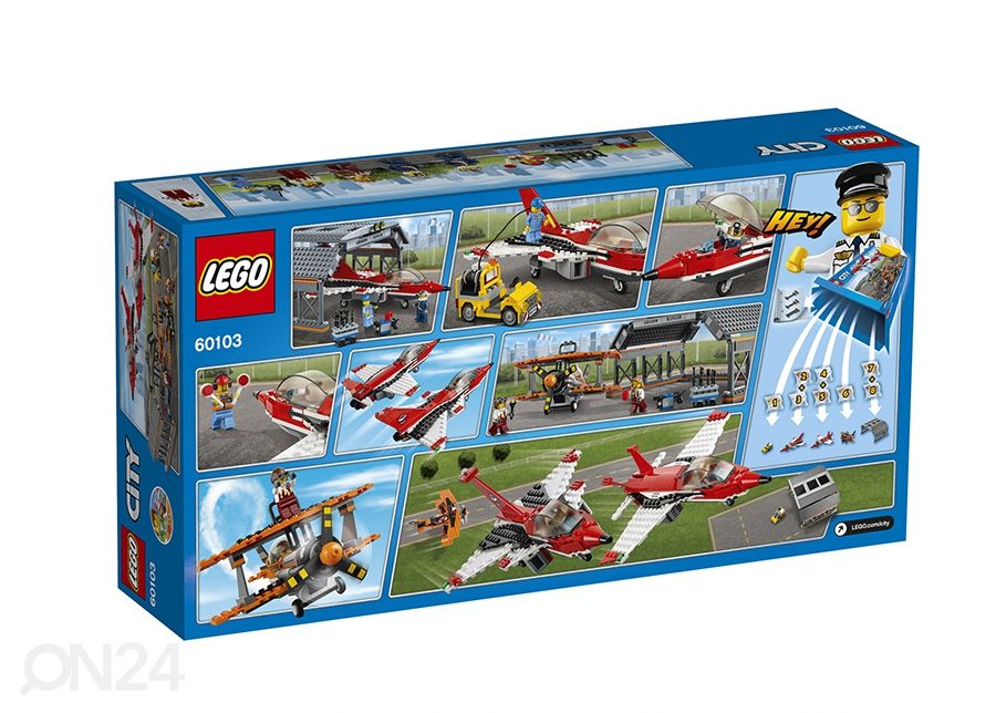 Lentoketntän lentonäytös LEGO CITY kuvasuurennos