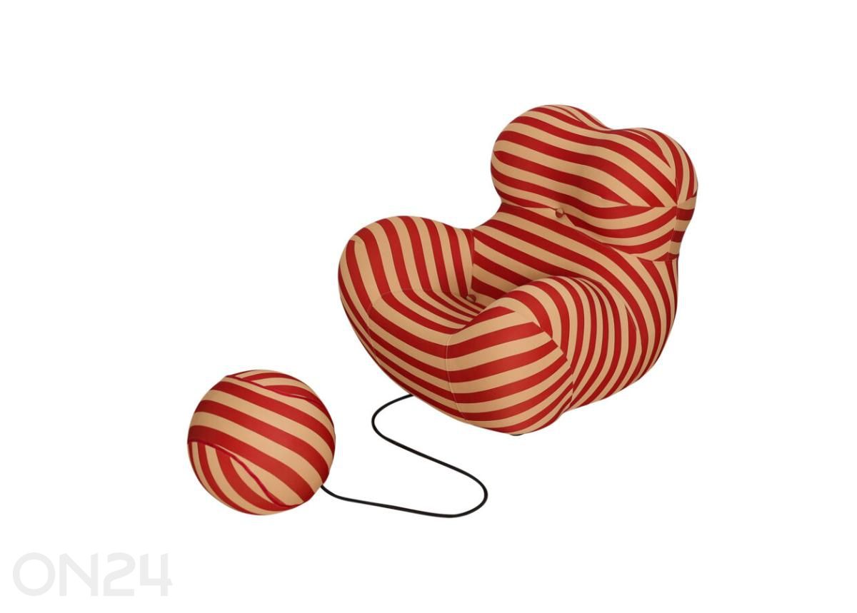 Lepotuoli ja rahi Nua kuvasuurennos