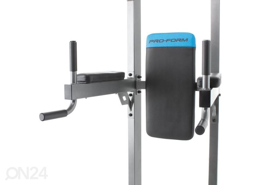 Leuanvetotanko ja nojapuut Proform Carbon Strength kuvasuurennos