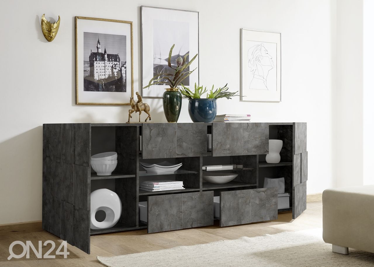 Leveä lipasto Dama 241 cm kuvasuurennos