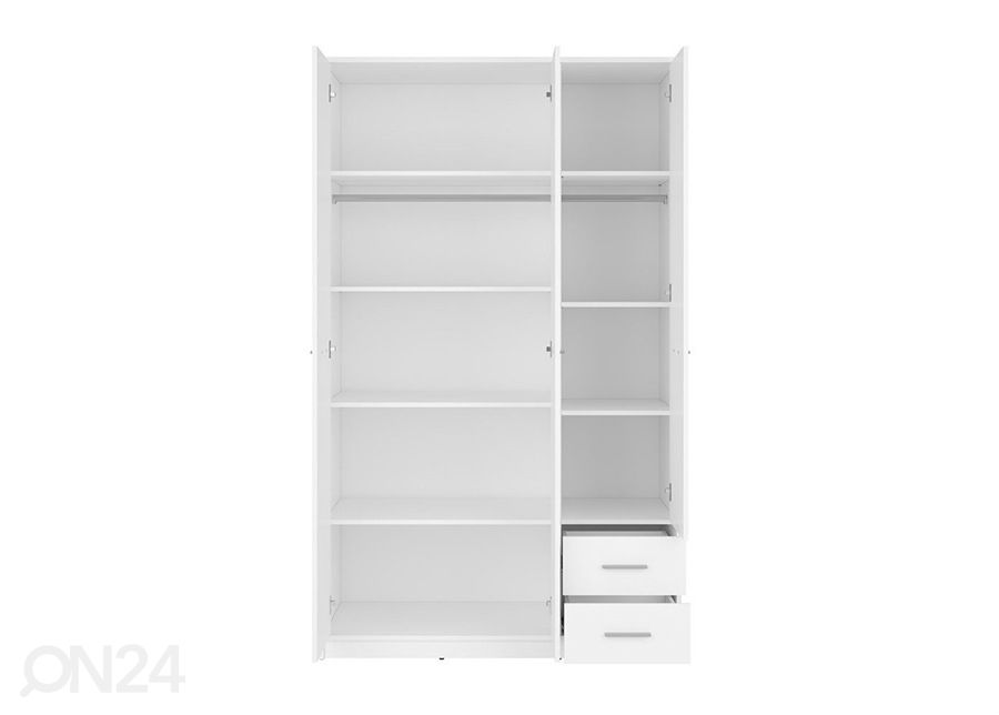 Leveät irtohyllyt vaatekaappiin 118,5 cm kuvasuurennos