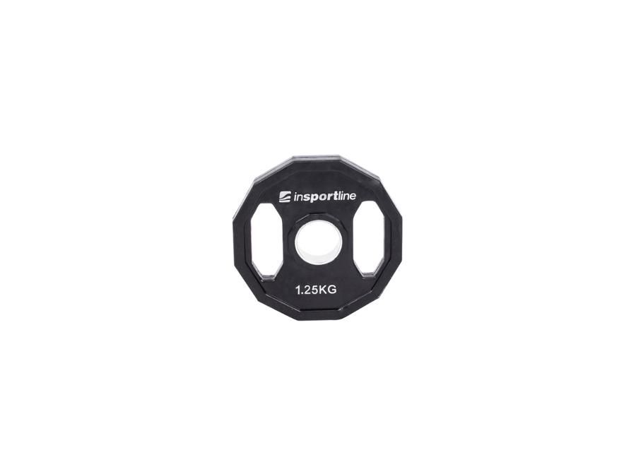 Levypaino Olympic 50mm inSPORTline Ruberton 1.25kg kumitettu kuvasuurennos