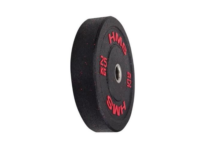 Levypaino Olympic HMS RED BUMPER 25 kg kuvasuurennos