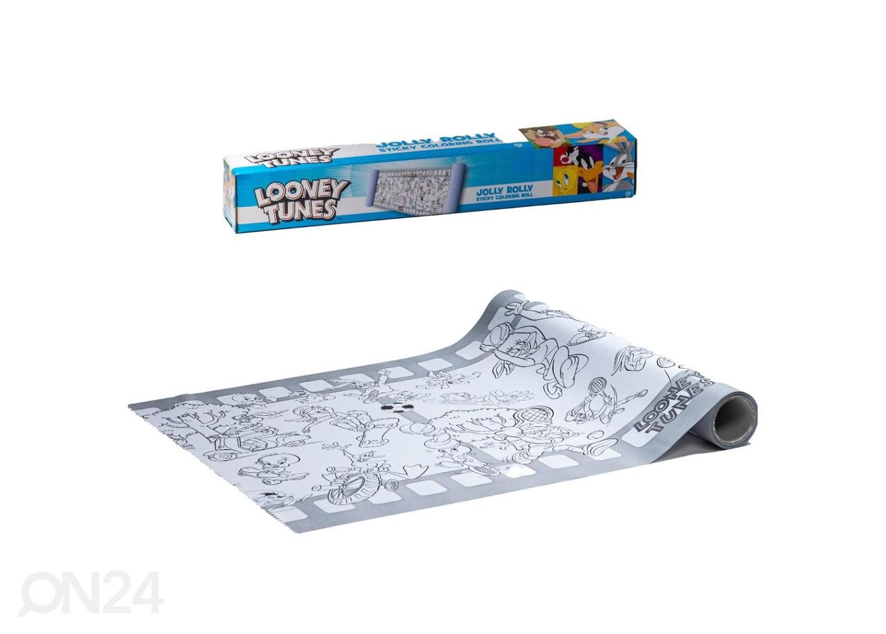 Liimattava värityspaperi rullassa Looney Tunes Gerardo's Toys Jolly Rolly kuvasuurennos