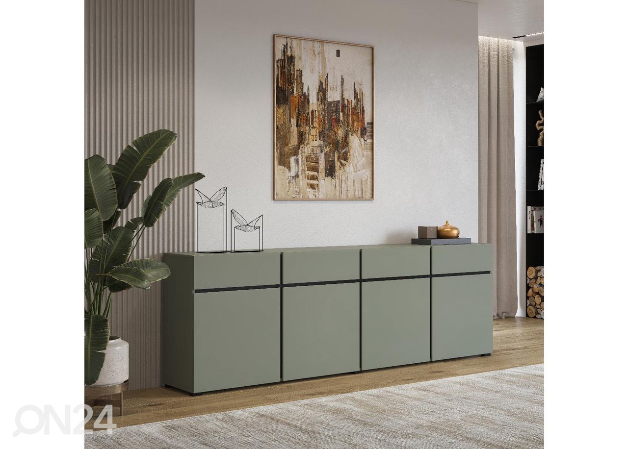Lipasto 225 cm, vihreä kuvasuurennos