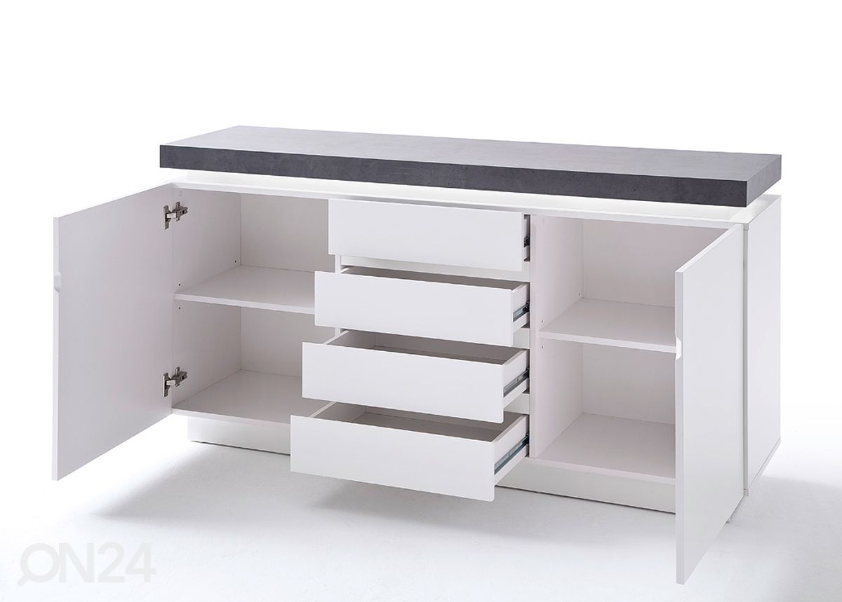 Lipasto Atlanta 48673WB1 LED-valaistuksella kuvasuurennos