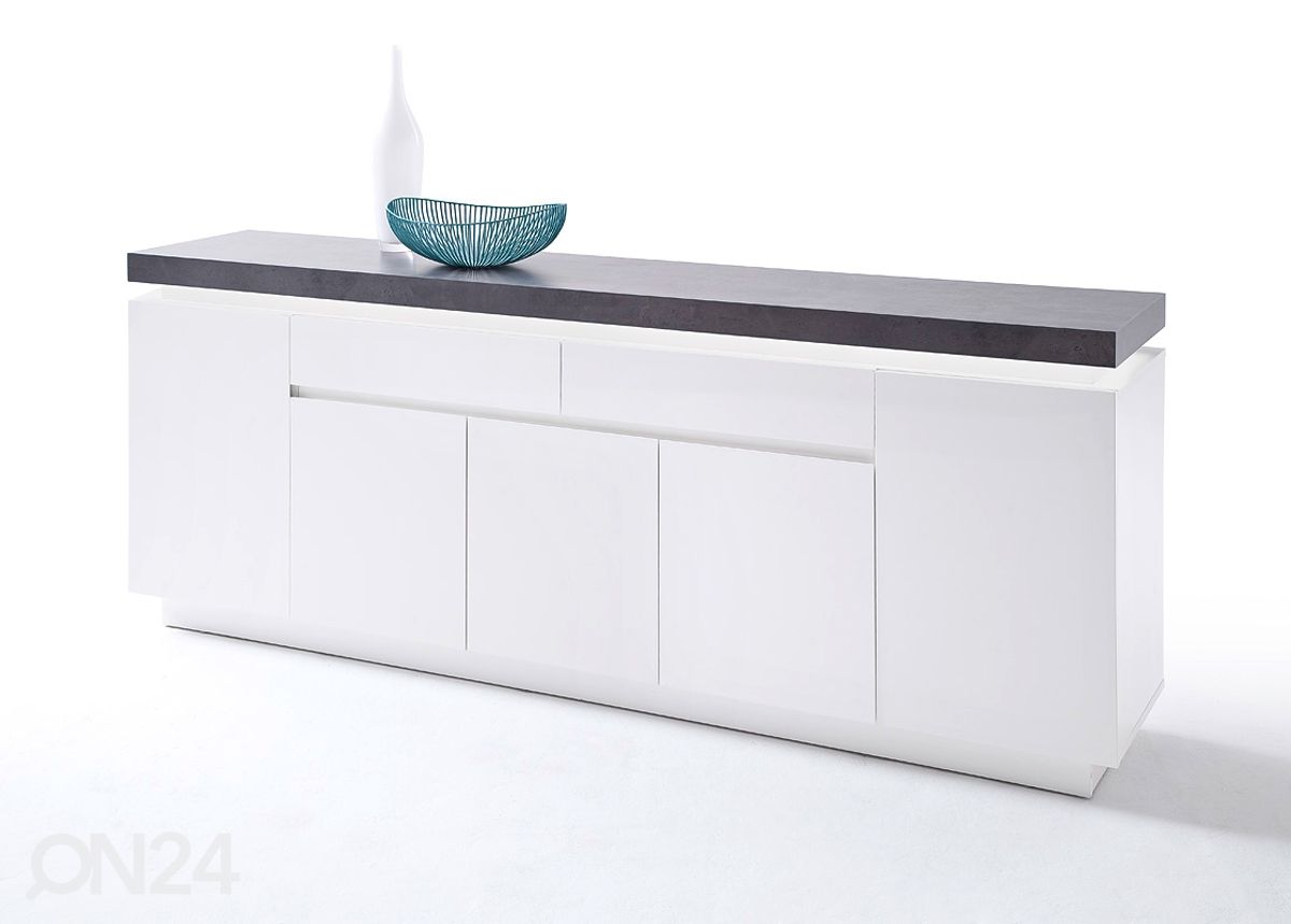 Lipasto Atlanta 48675WB1 LED-valaistuksella kuvasuurennos